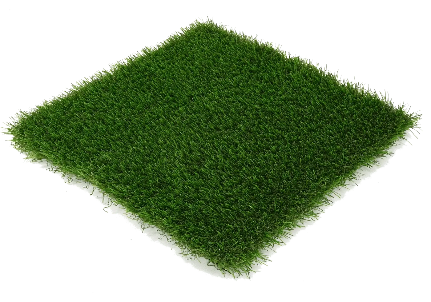 Ultra Play turf sample in field and lime green